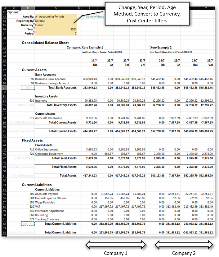 Formating Options