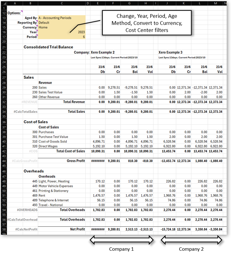 Formating Options