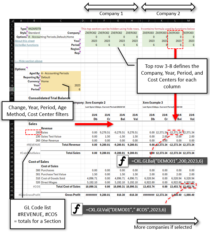 Formating Options