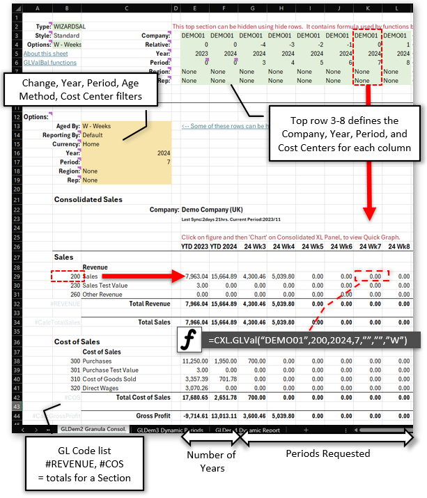 Formating Options